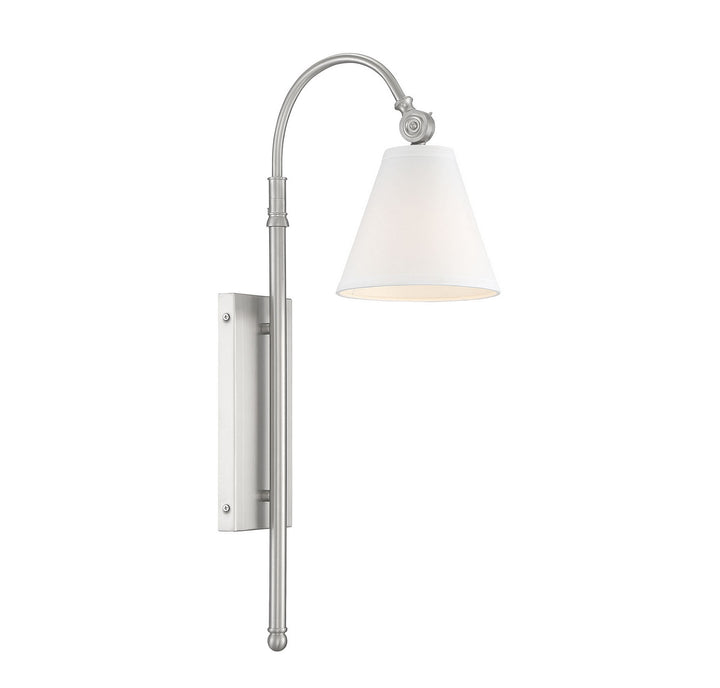Savoy House Rutland 9-1201-1-SN Wall Sconce Light - Satin Nickel