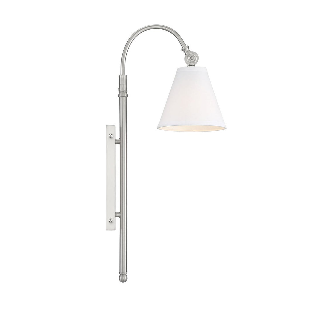 Savoy House Rutland 9-1201-1-SN Wall Sconce Light - Satin Nickel