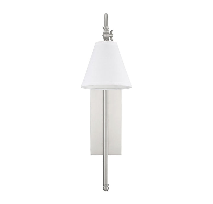 Savoy House Rutland 9-1201-1-SN Wall Sconce Light - Satin Nickel