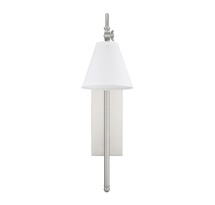 Savoy House Rutland 9-1201-1-SN Wall Sconce Light - Satin Nickel