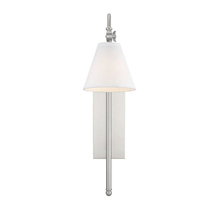 Savoy House Rutland 9-1201-1-SN Wall Sconce Light - Satin Nickel