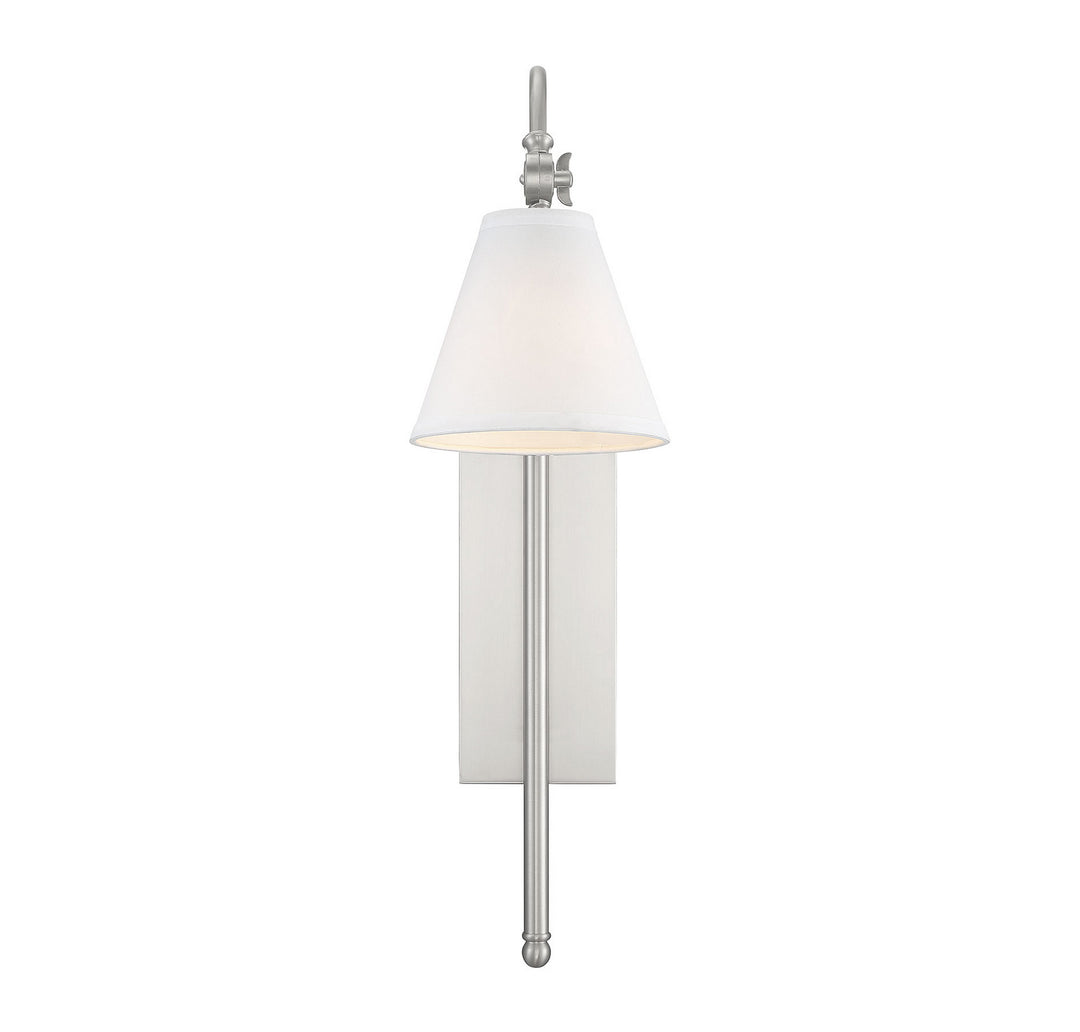 Savoy House Rutland 9-1201-1-SN Wall Sconce Light - Satin Nickel