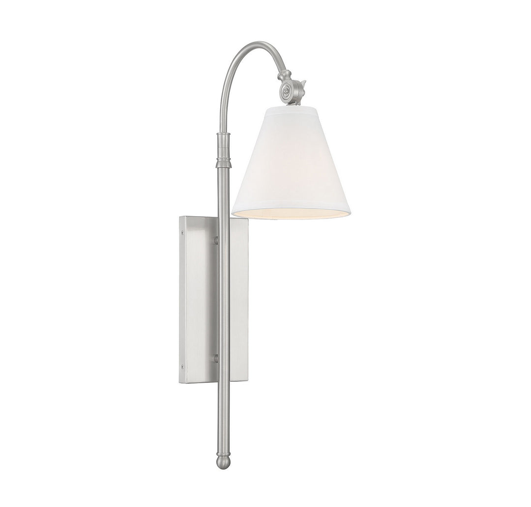 Savoy House Rutland 9-1201-1-SN Wall Sconce Light - Satin Nickel