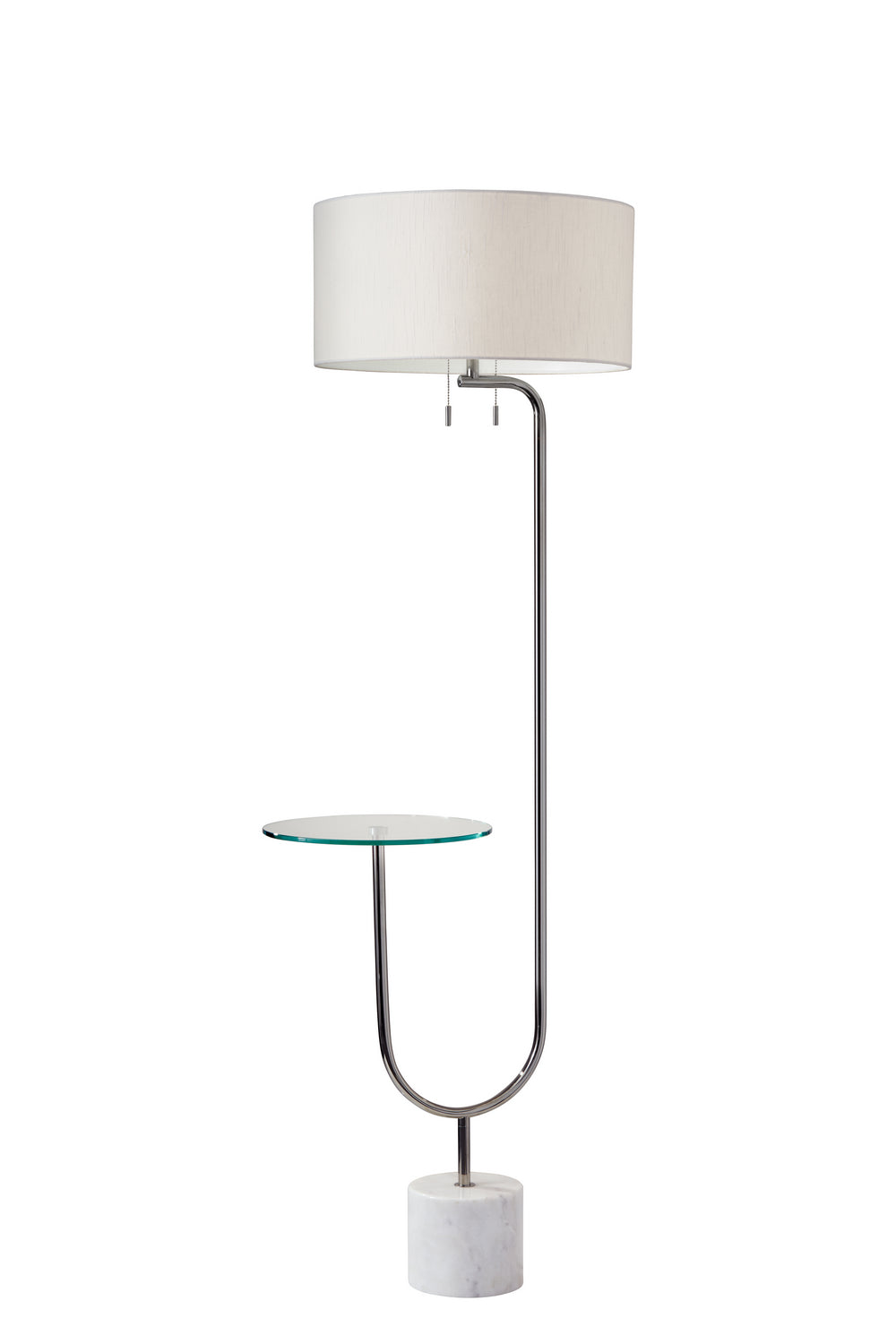 Adesso Home 5426-22 Modern Sloan Lamp White Marble