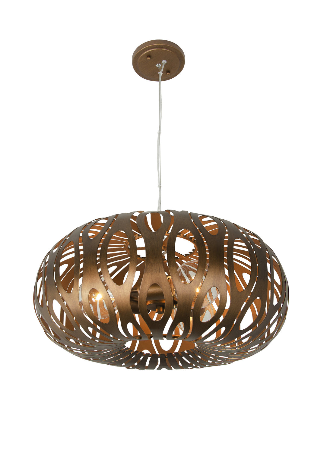 Varaluz Masquerade 149C03HO Pendant Light - Hammered Ore