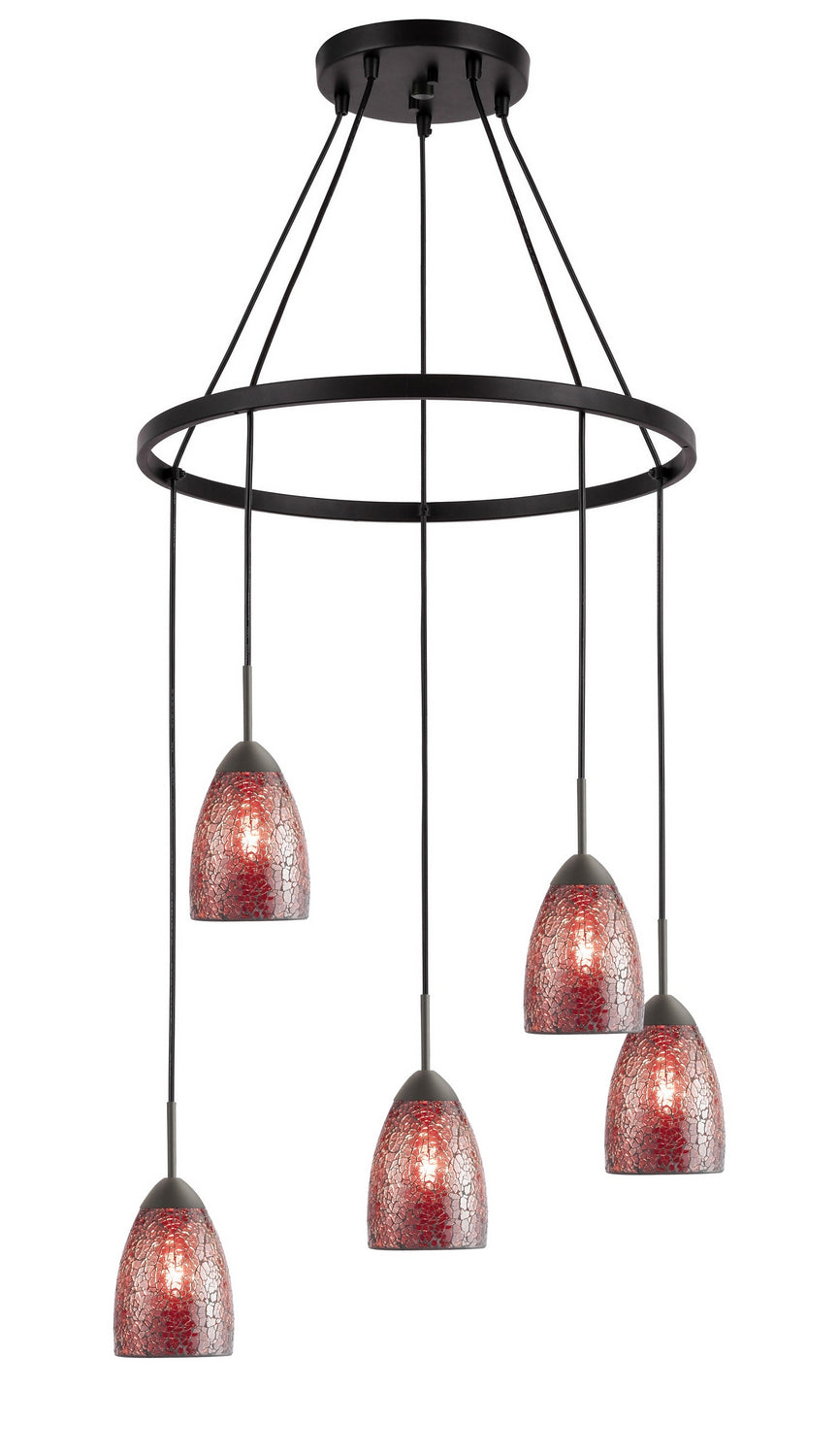 Woodbridge Venezia 13228MEB-M20RDD Chandelier Light - Bronze
