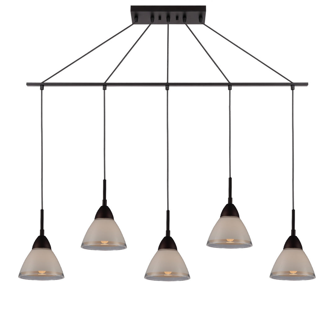 Woodbridge Lucia 13247MEB-C60601 Pendant Light - Bronze