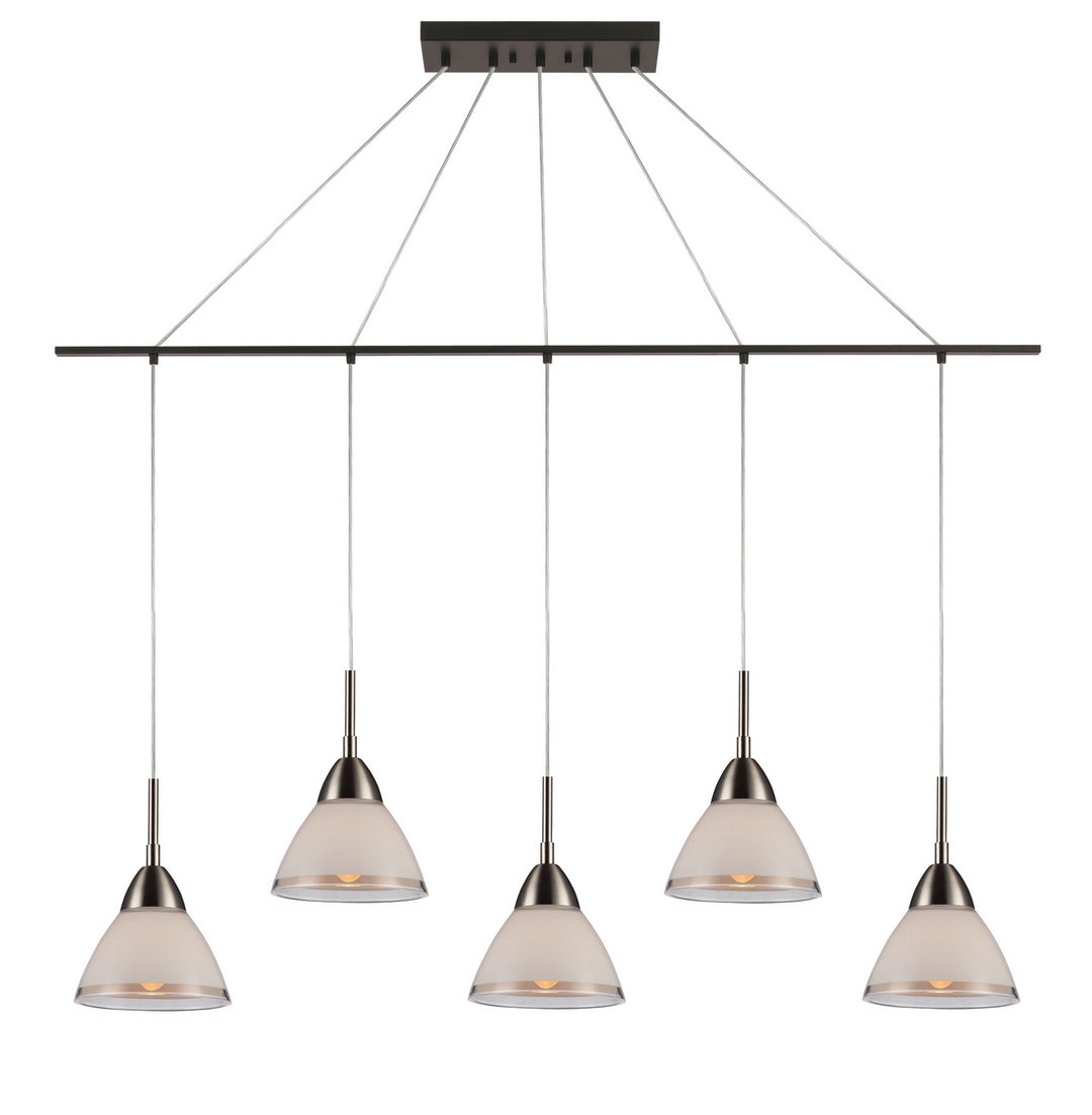 Woodbridge Lucia 13247STZ-C60601 Pendant Light - Nickel/ Bronze