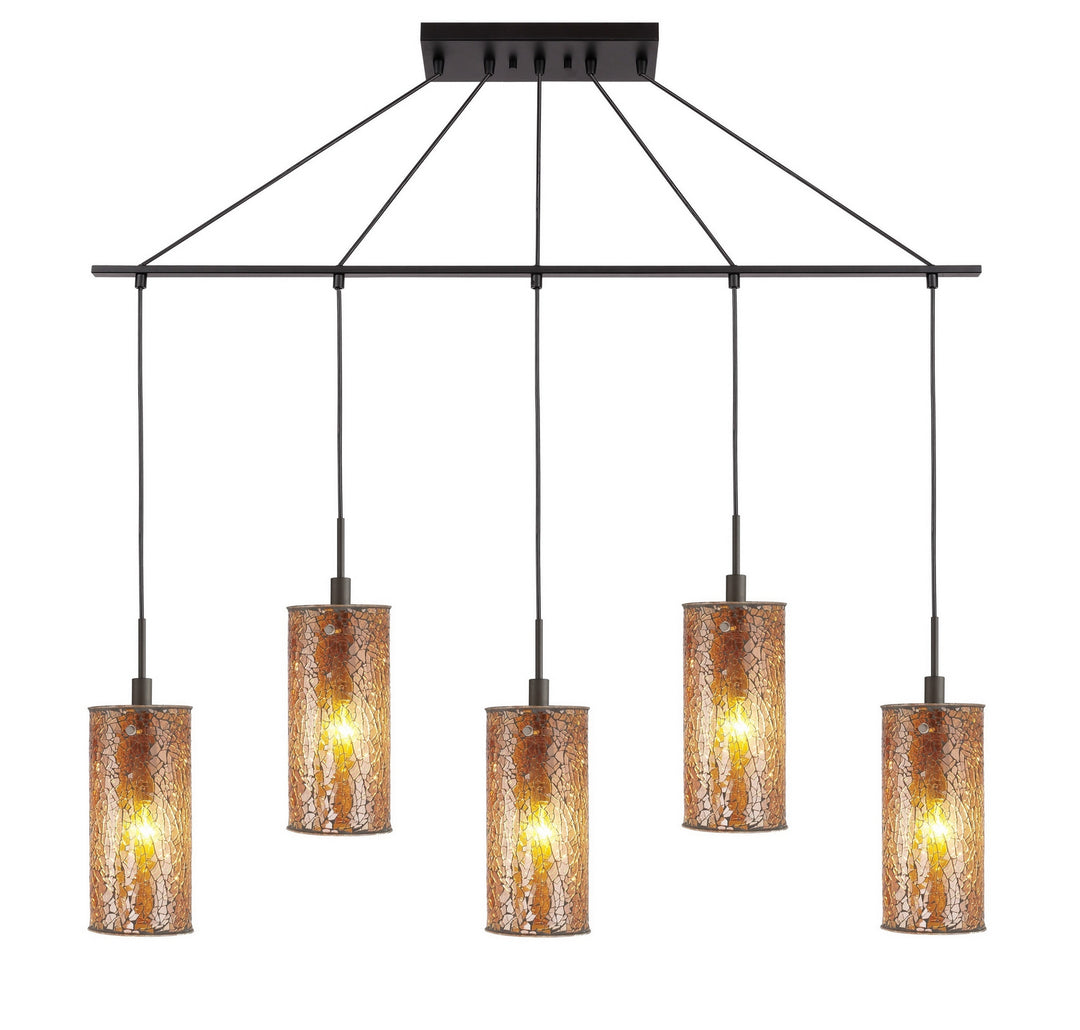 Woodbridge Tube 13429MEB-M10AMB Pendant Light - Bronze