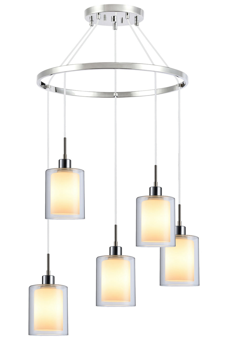 Woodbridge Alaina 14728CHR-C10651 Chandelier Light - Chrome