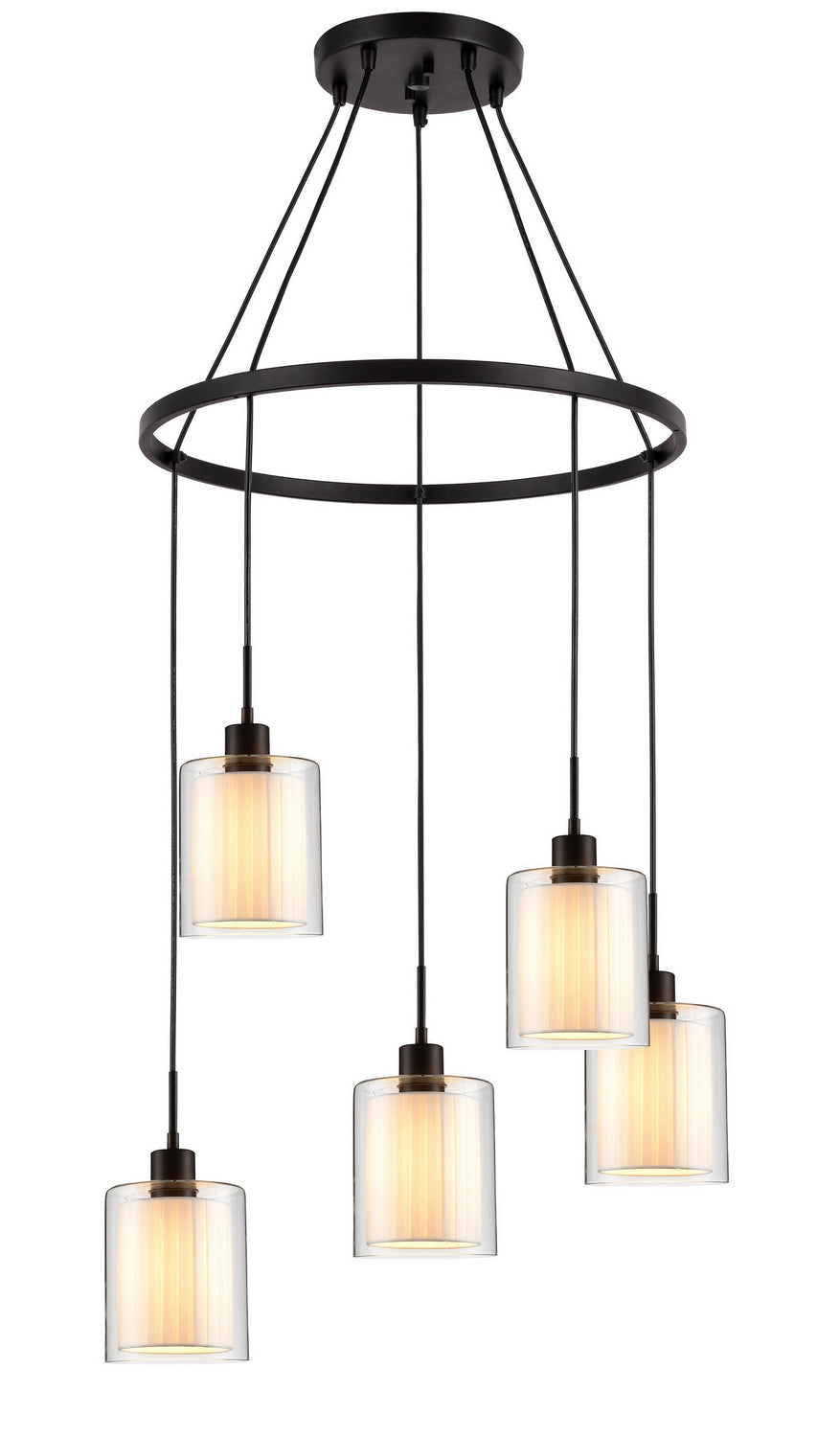 Woodbridge Alaina 14728MEB-GS10610 Chandelier Light - Bronze