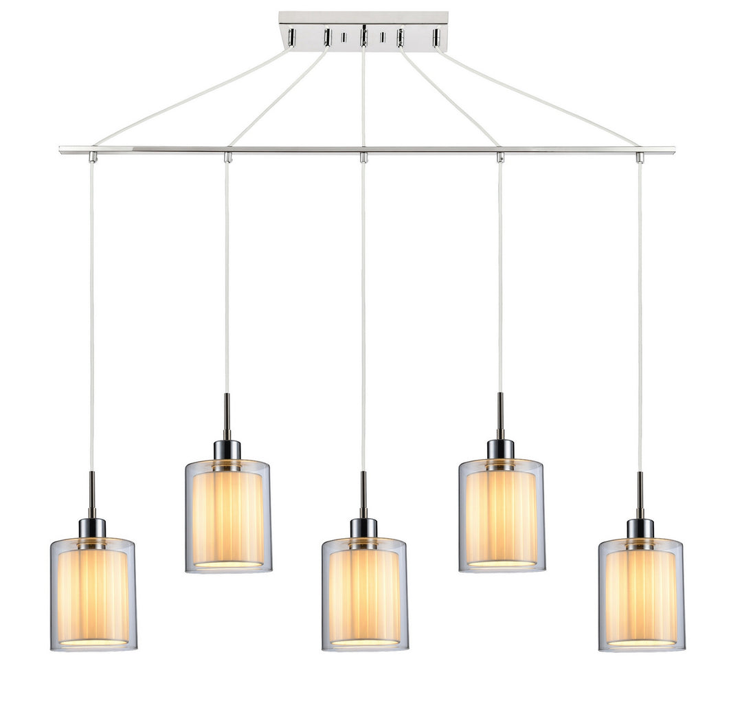 Woodbridge Alaina 14729CHR-GS10610 Pendant Light - Chrome