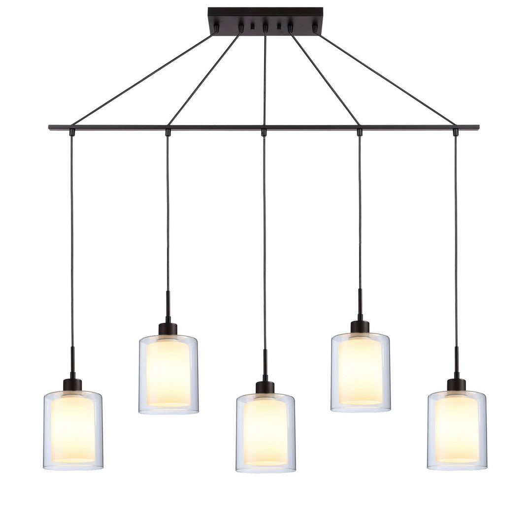 Woodbridge Alaina 14729MEB-C10651 Pendant Light - Bronze