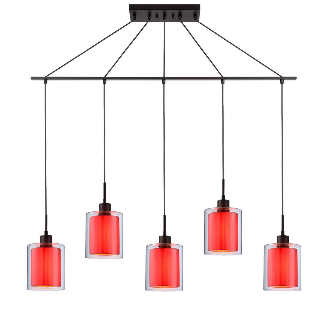 Woodbridge Alaina 14729MEB-GS10613 Pendant Light - Bronze