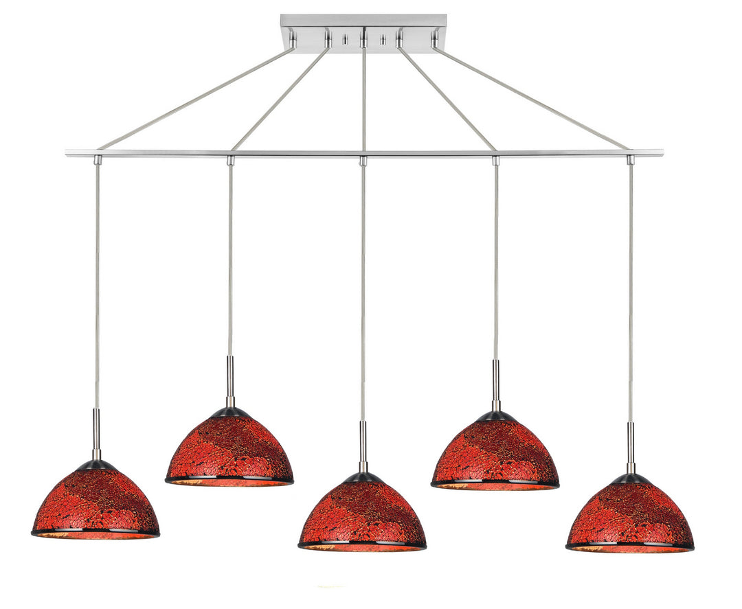 Woodbridge Alexis 16429STN-M60RDD Pendant Light - Nickel