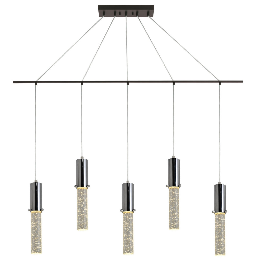 Woodbridge Pixie 16729CHZWL-LED Pendant Light - Chrome/ Bronze