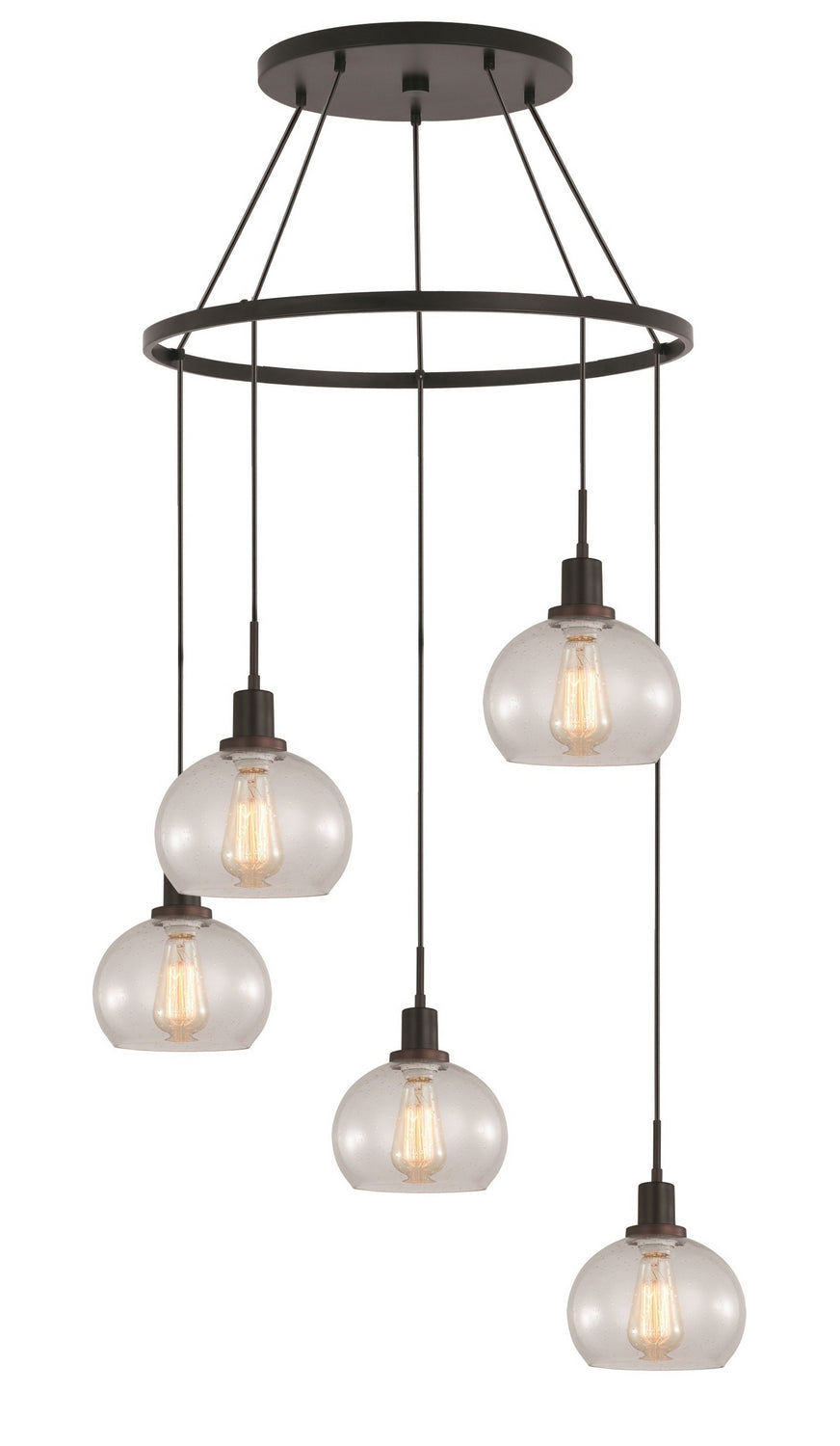 Woodbridge 17828MEBWL-C00805 Chandelier Light - Bronze