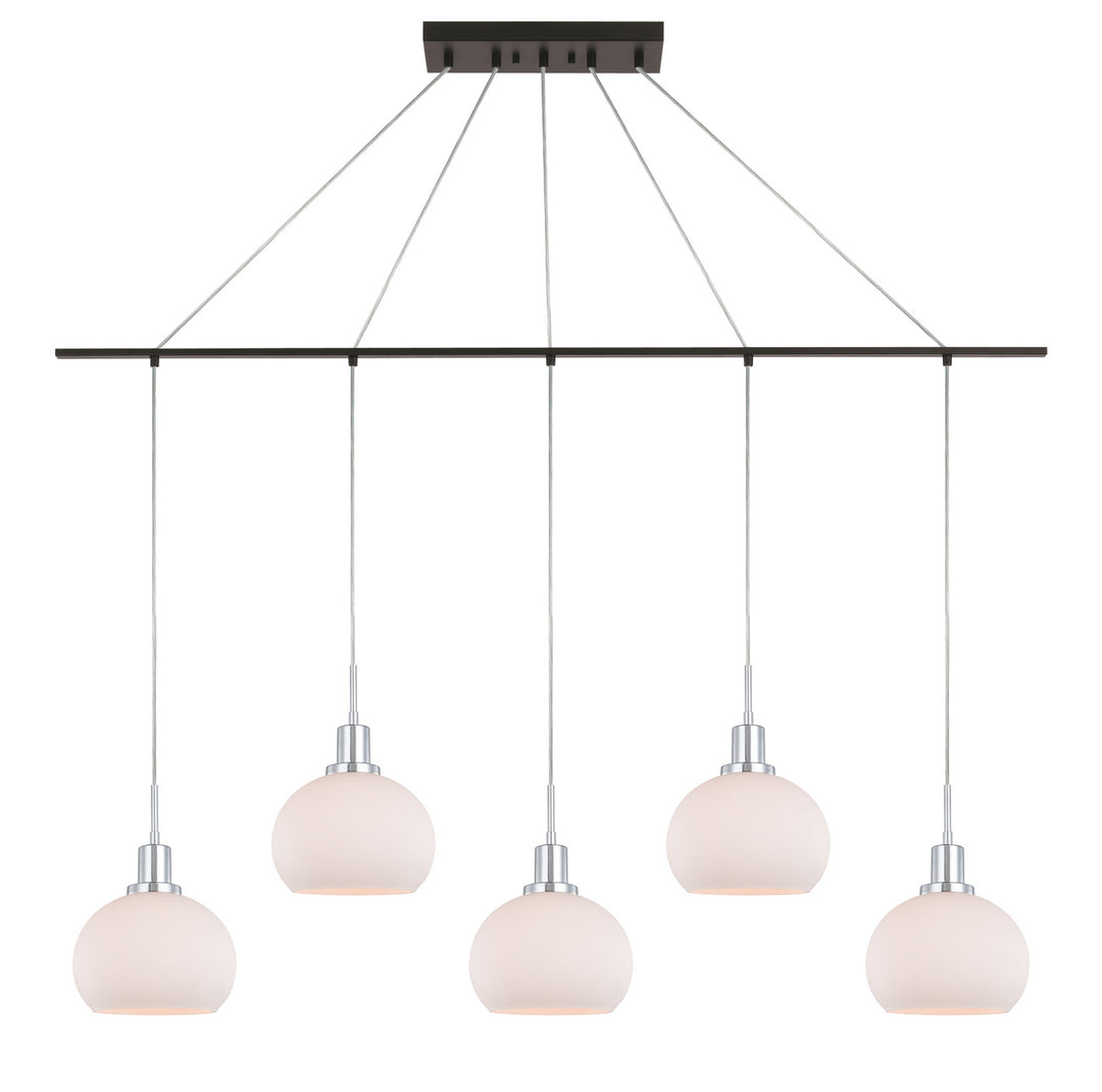 Woodbridge Austin 17829CHZLE-C00801 Pendant Light - Chrome/ Bronze