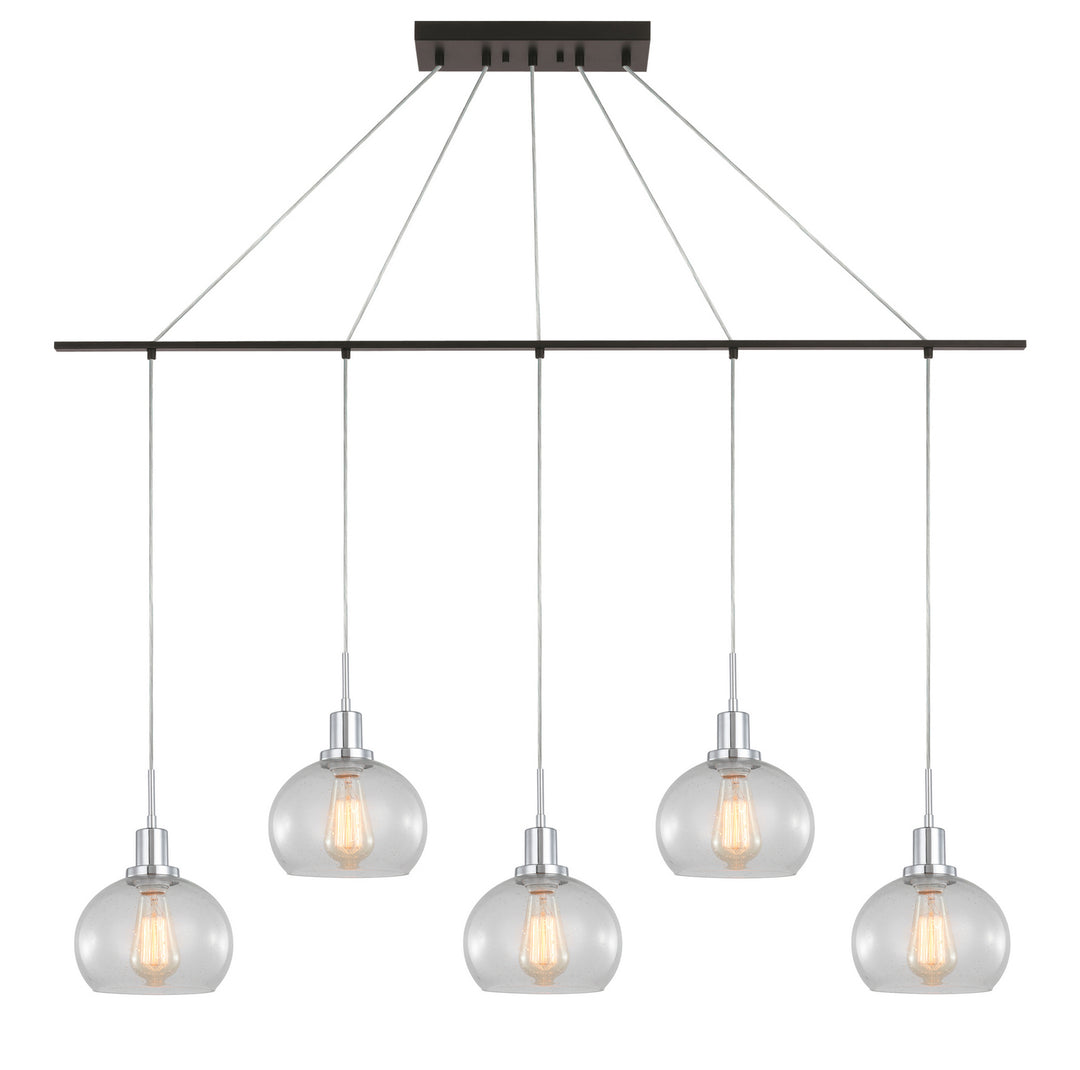 Woodbridge Austin 17829CHZWL-C00805 Pendant Light - Chrome/ Bronze