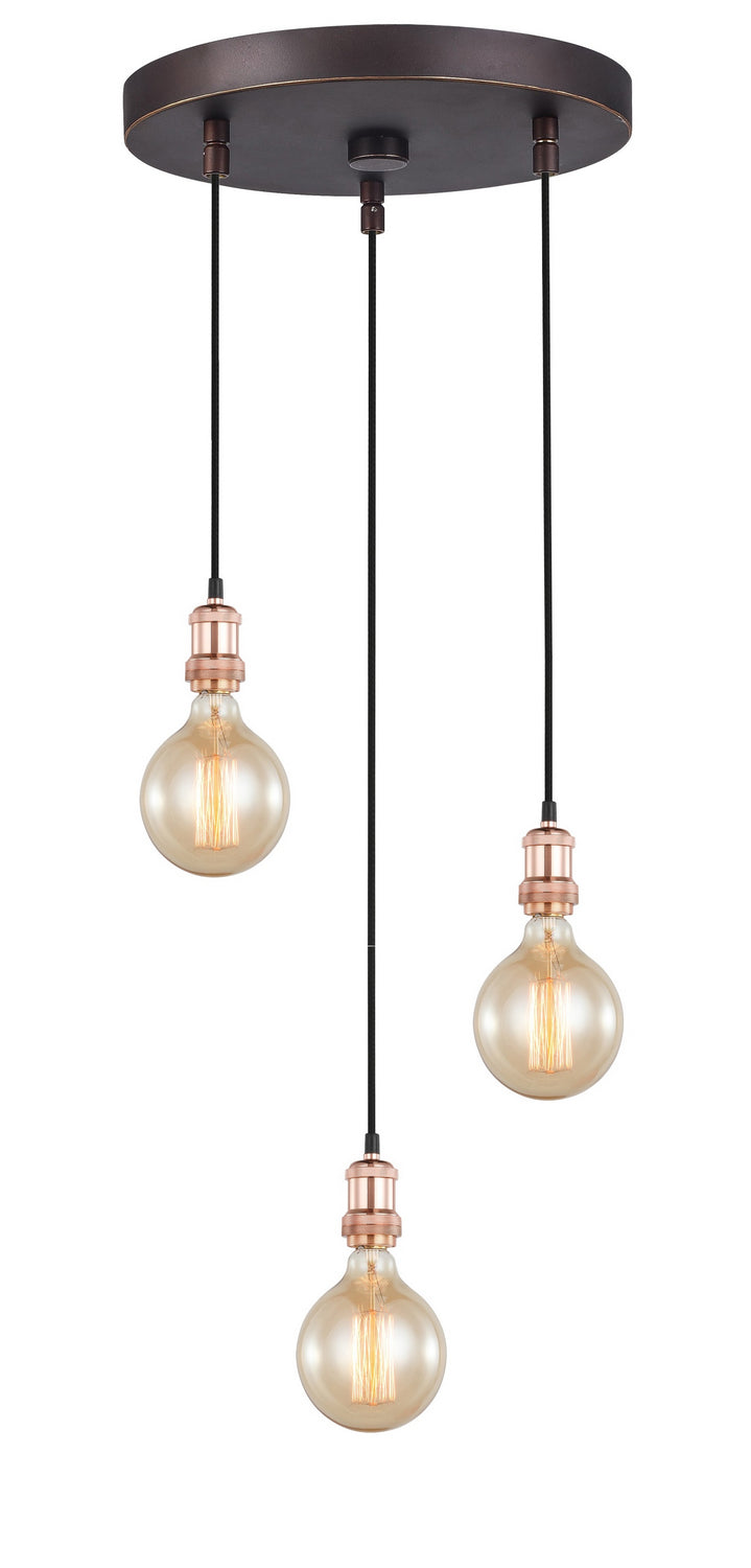 Woodbridge Fulton 18324CPZ-G125 Pendant Light - Copper/ Bronze