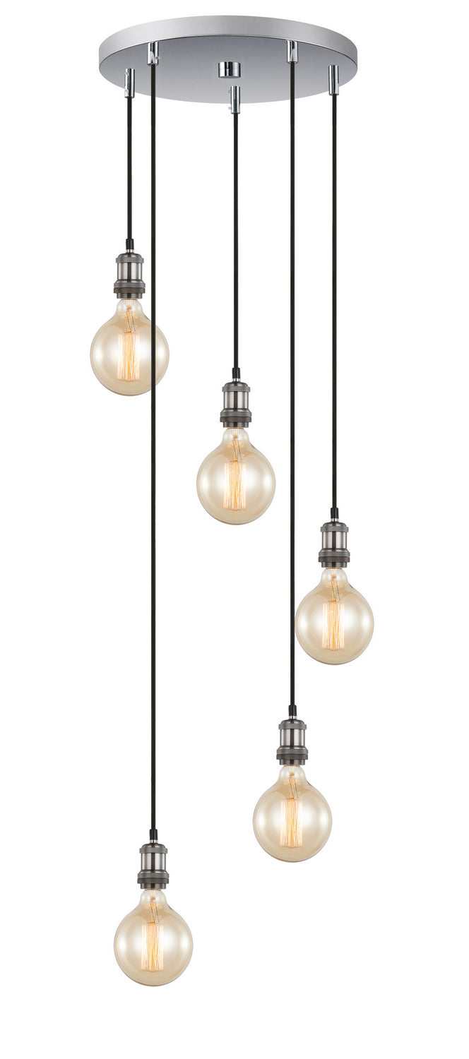 Woodbridge Fulton 18325ANS-G125 Pendant Light - Antique Nickel/ Nickel