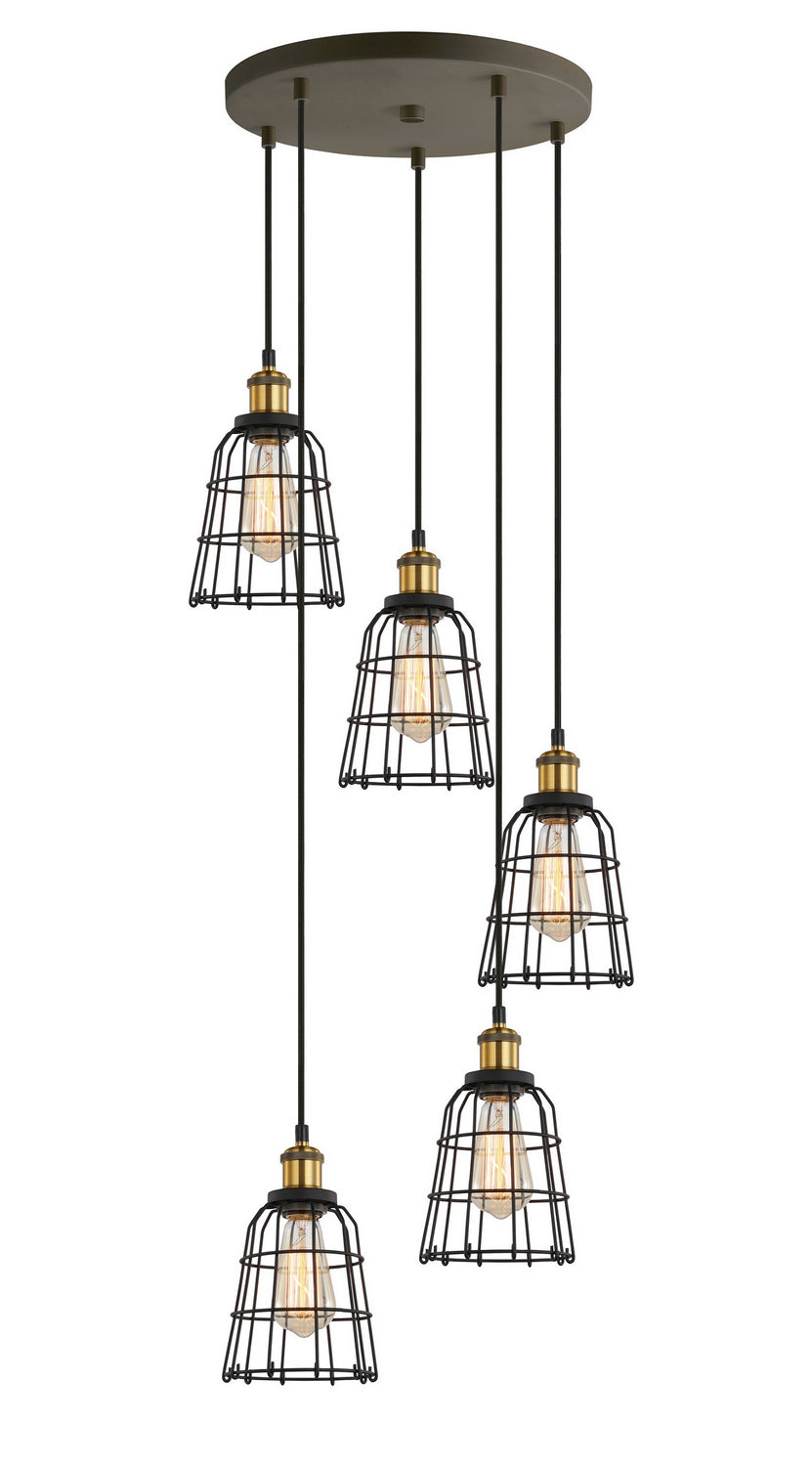 Woodbridge Fulton 18325CBZWL-SW106BK Pendant Light - Brass/ Bronze