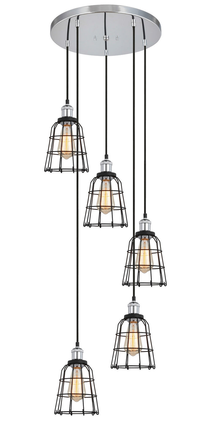 Woodbridge Fulton 18325CHRWL-SW106BK Pendant Light - Chrome