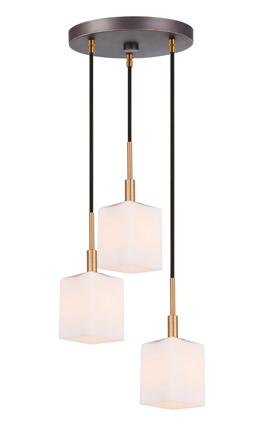 Woodbridge Langston 18424CBZ-C80401 Pendant Light - Brass/ Bronze