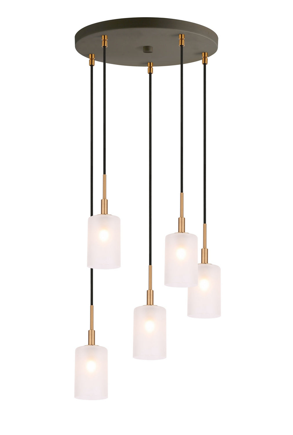 Woodbridge Langston 18425CBZ-C10455 Pendant Light - Brass/ Bronze