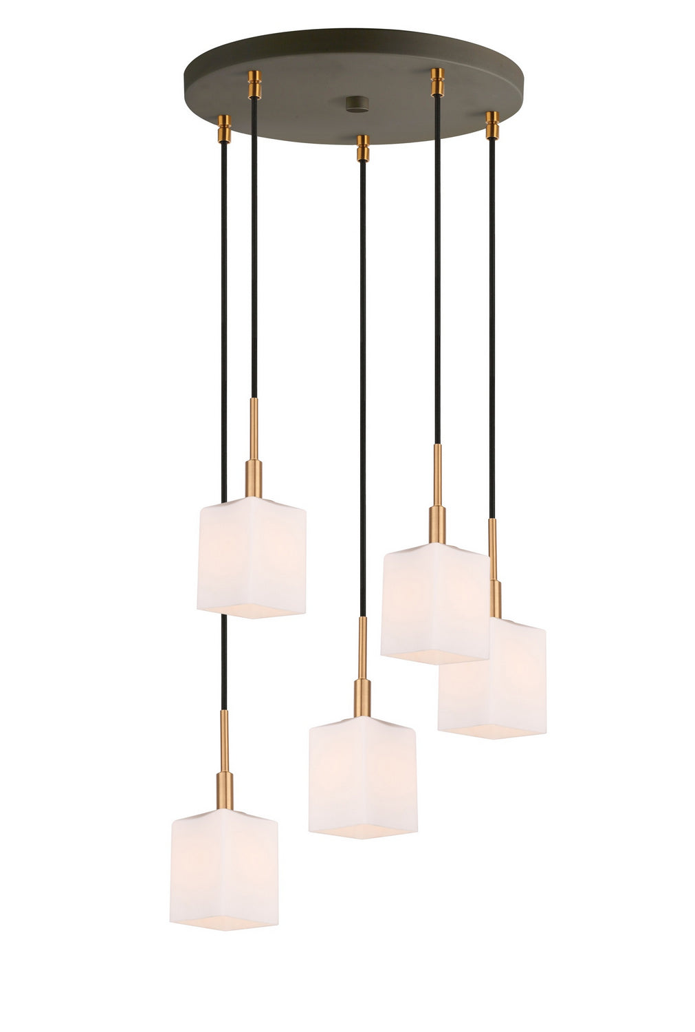 Woodbridge Langston 18425CBZ-C80401 Pendant Light - Brass/ Bronze
