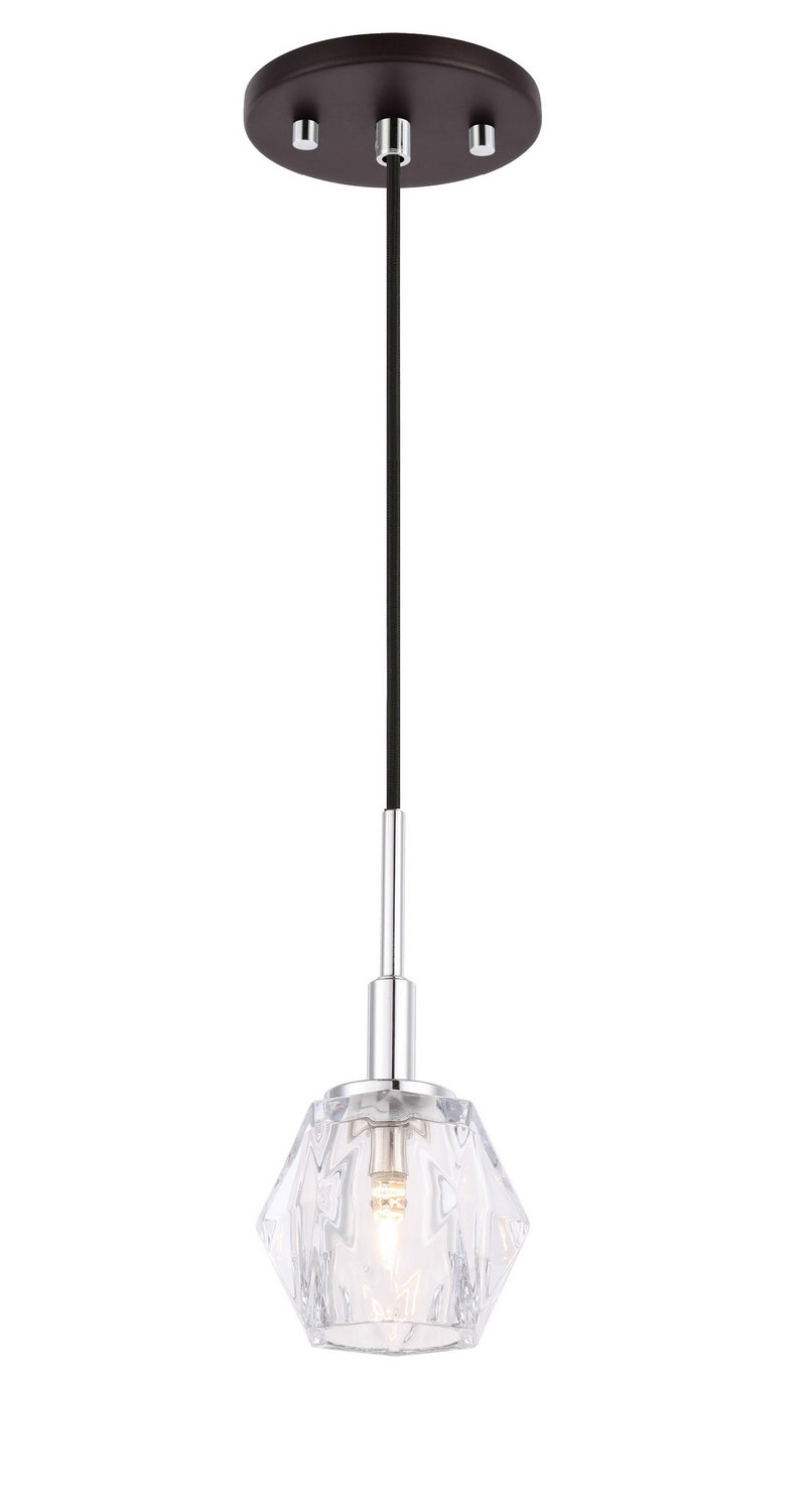 Woodbridge Jewel 18523CHZ-C30410 Pendant Light - Chrome/ Bronze