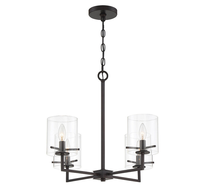 Meridian Mchan M10076ORB Chandelier Light - Oil Rubbed Bronze
