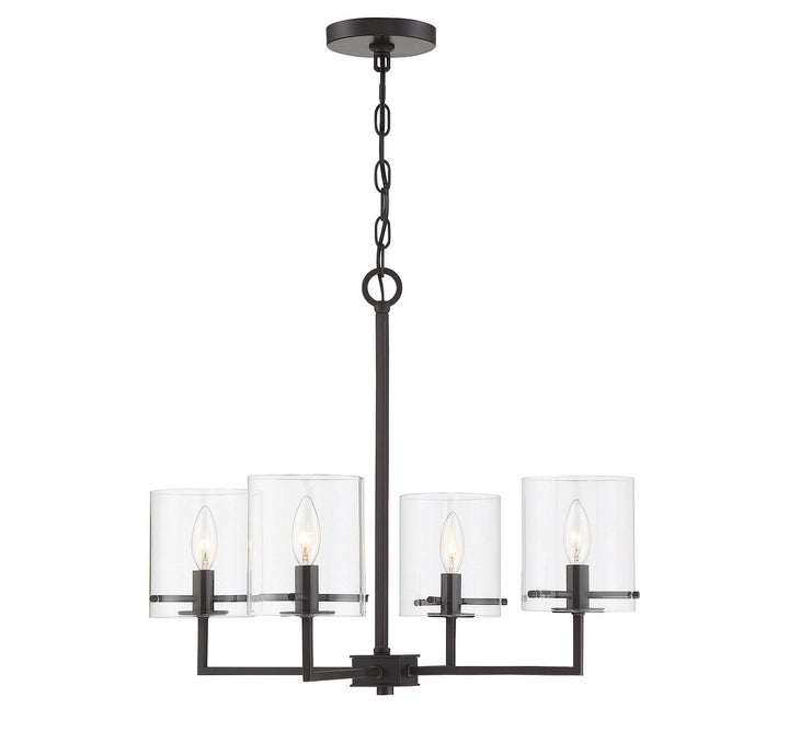 Meridian Mchan M10076ORB Chandelier Light - Oil Rubbed Bronze