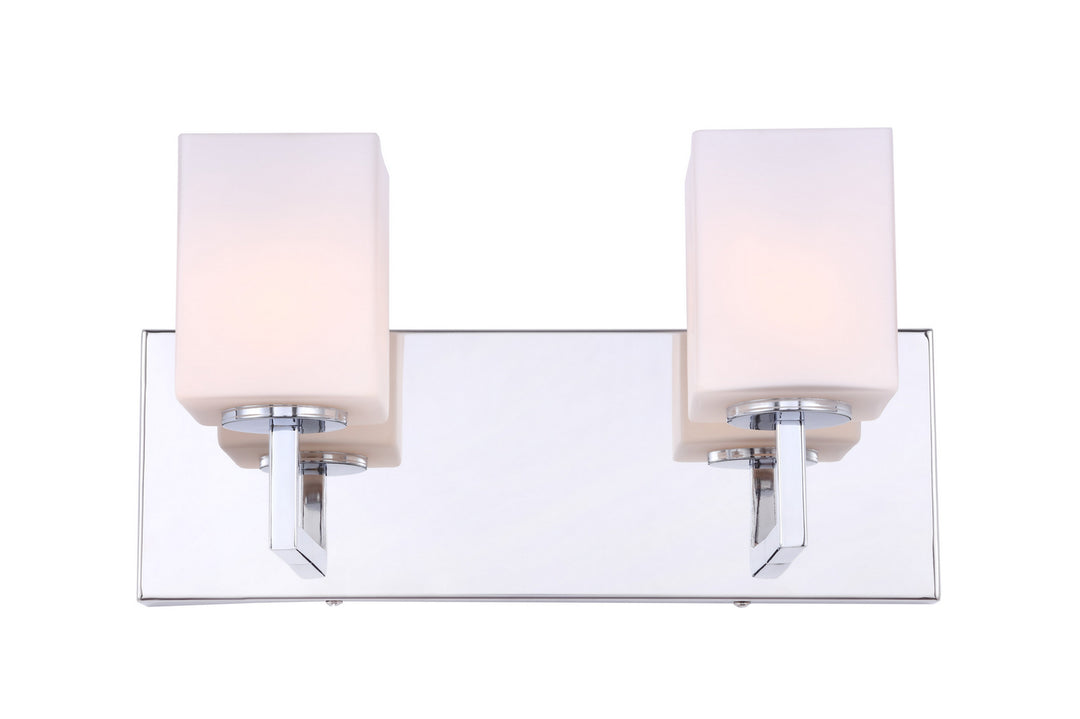 Woodbridge Candice 18652CHR-C80401 Bath Vanity Light 14 in. wide - Chrome