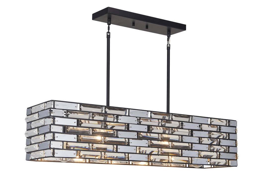 Woodbridge Shimmer 20227BLK-ST64 Pendant Light - Black