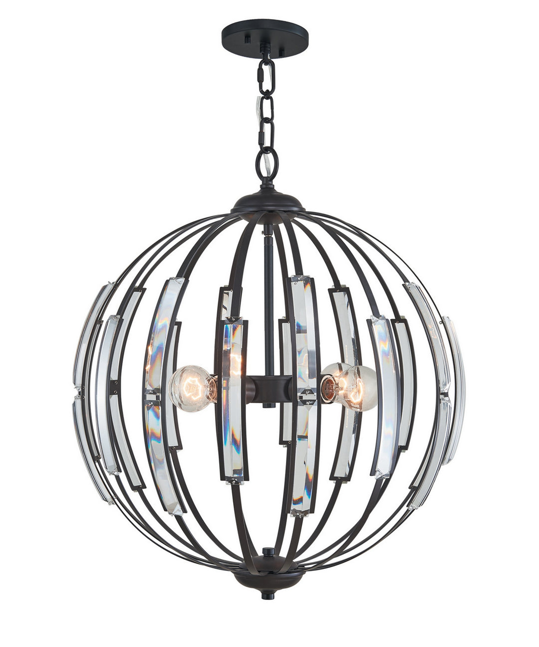 Woodbridge Parisian 20320BRZ-ST64 Chandelier Light - Bronze