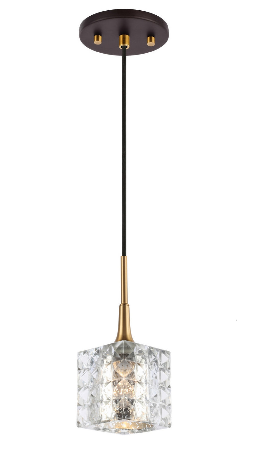 Woodbridge Bristol 20823CBZ-C80414 Pendant Light - Brass/ Bronze