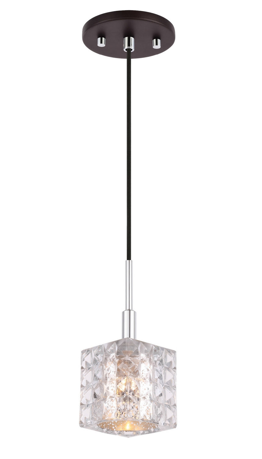 Woodbridge Elise 21023CHZ-C80414 Pendant Light - Chrome/ Bronze