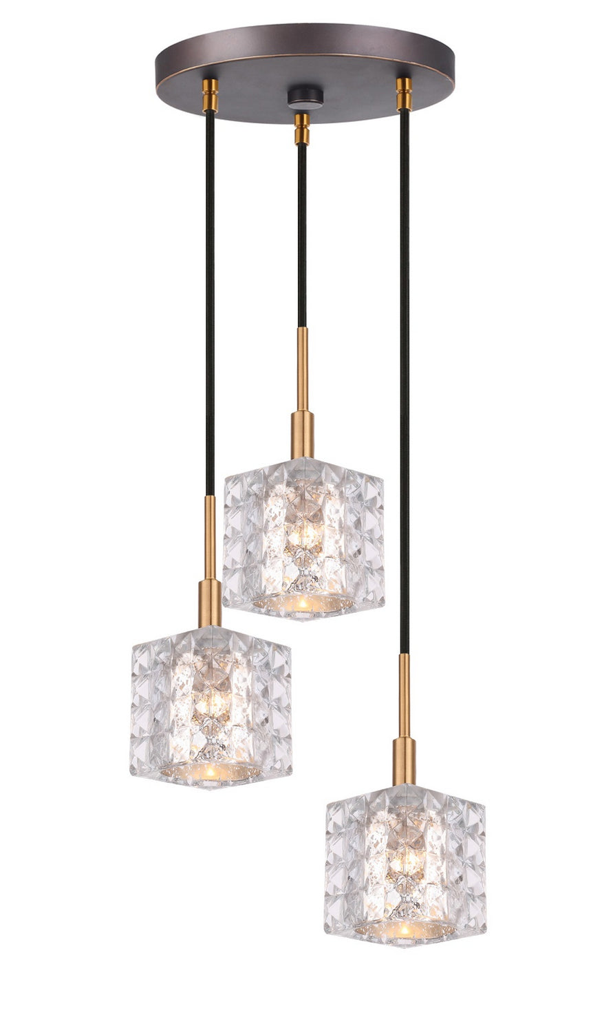 Woodbridge Elise 21024CBZ-C80414 Pendant Light - Brass/ Bronze