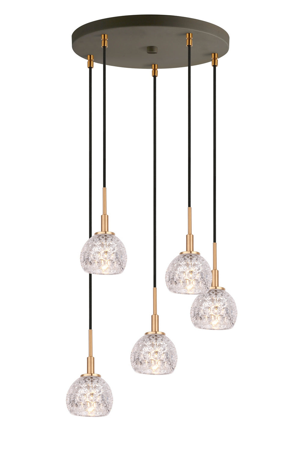 Woodbridge Elise 21025CBZ-C00514 Chandelier Light - Brass/ Bronze