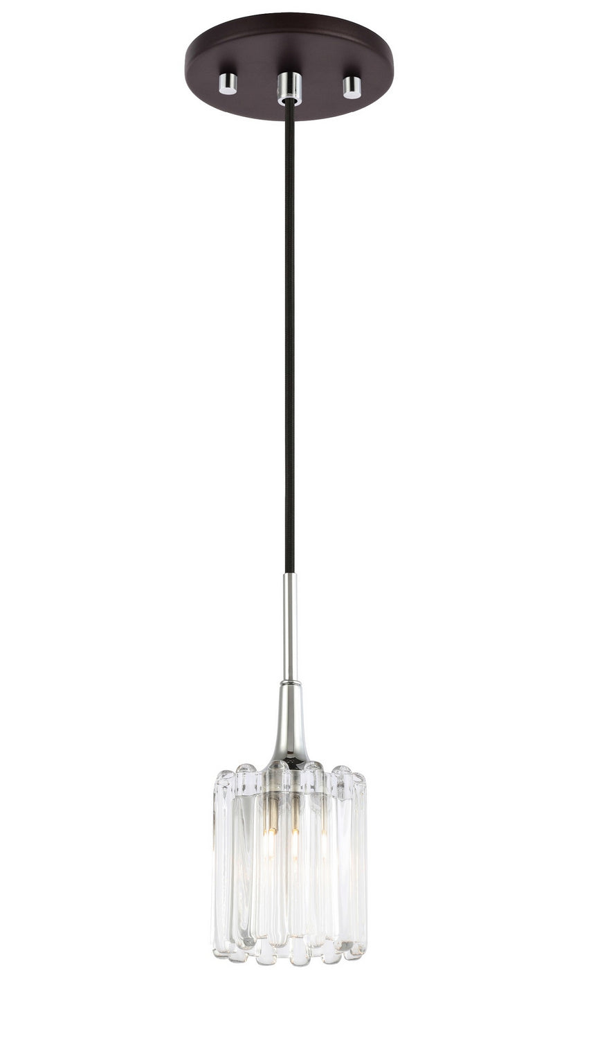 Woodbridge Regent Park 21123CHZ-C10490 Pendant Light - Chrome/ Bronze