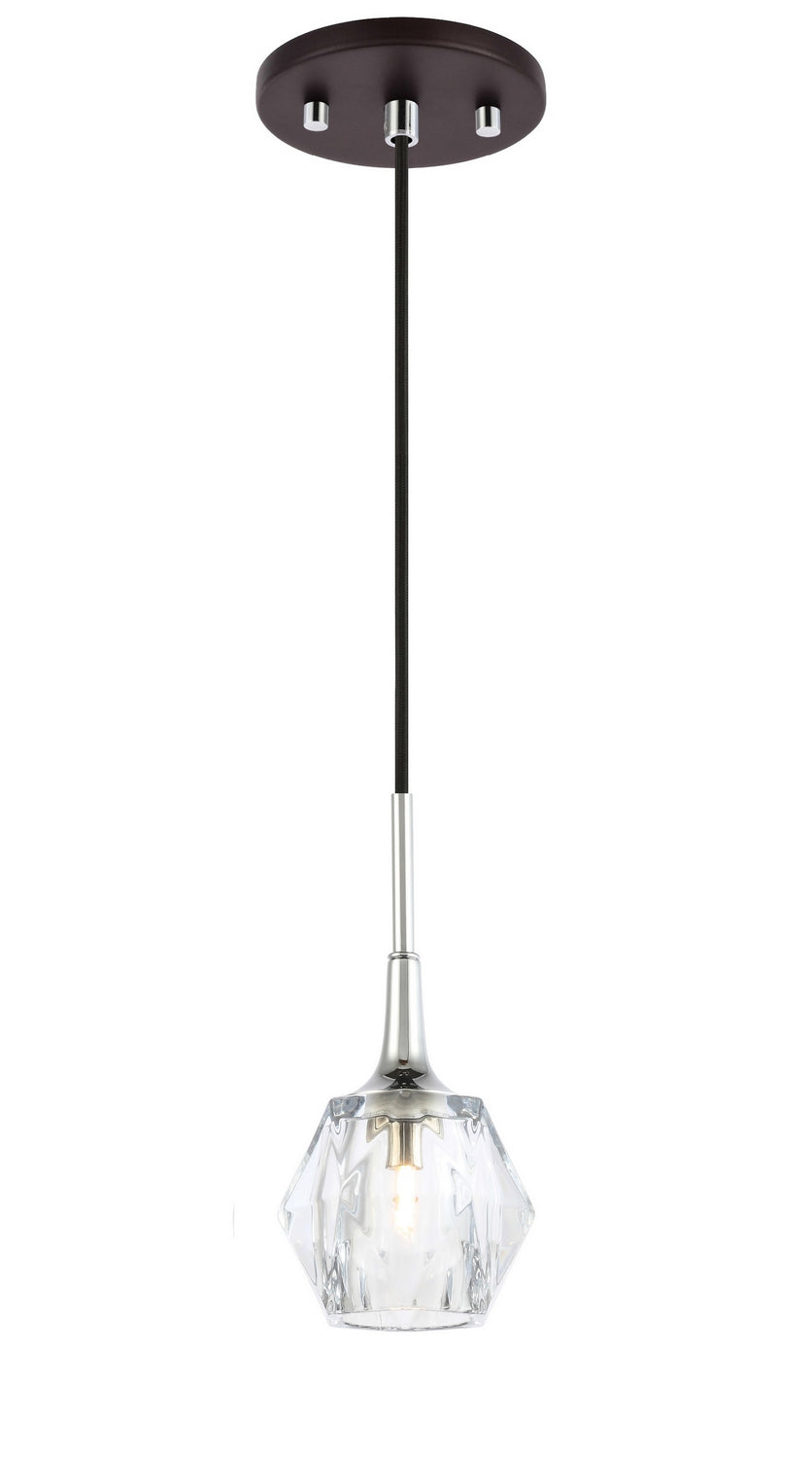 Woodbridge Regent Park 21123CHZ-C30410 Pendant Light - Chrome/ Bronze