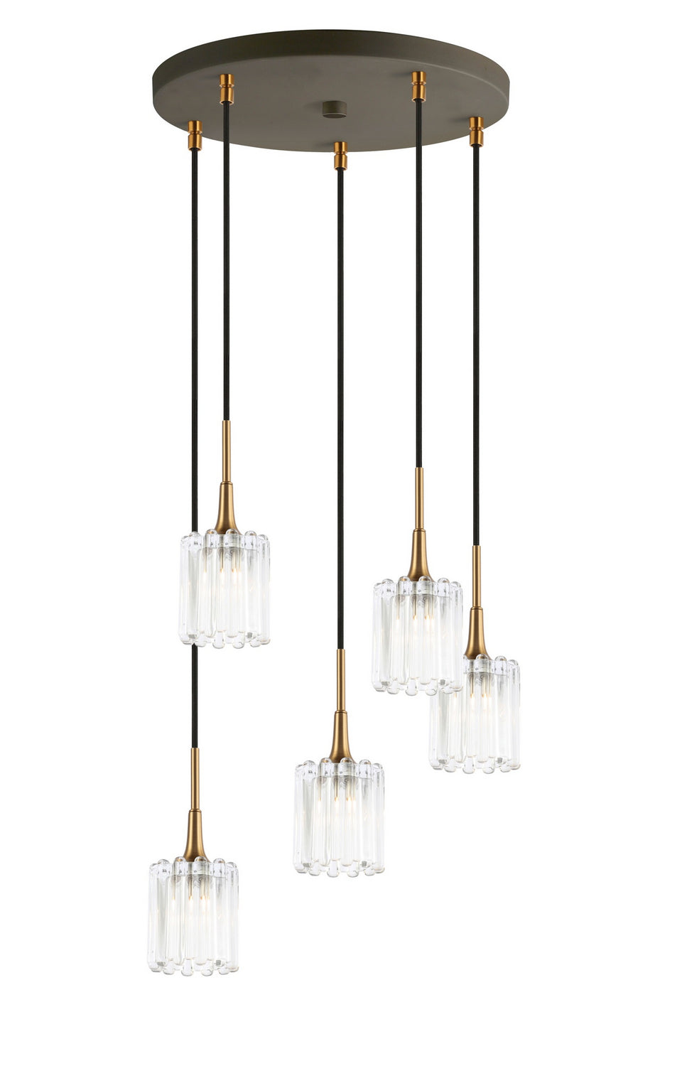 Woodbridge Regent Park 21125CBZ-C10490 Chandelier Light - Brass/ Bronze