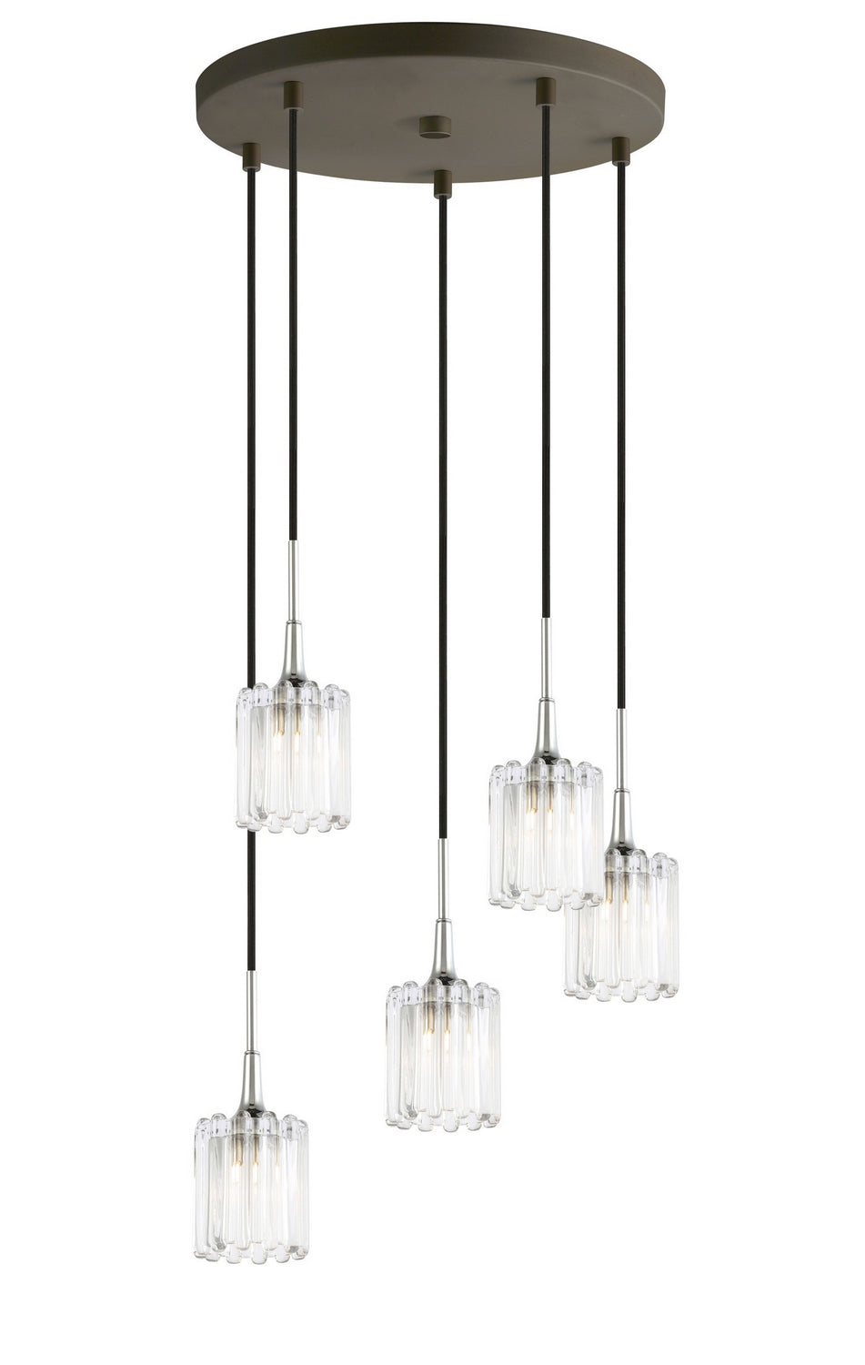 Woodbridge Regent Park 21125CHZ-C10490 Chandelier Light - Chrome/ Bronze