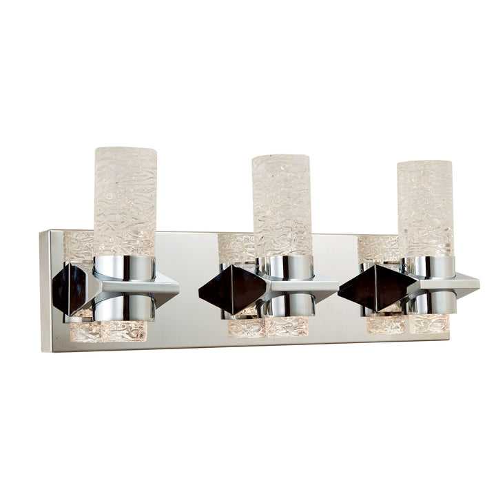 Abra Krypton 20073WV-CH Bath Vanity Light 19 in. wide - Chrome
