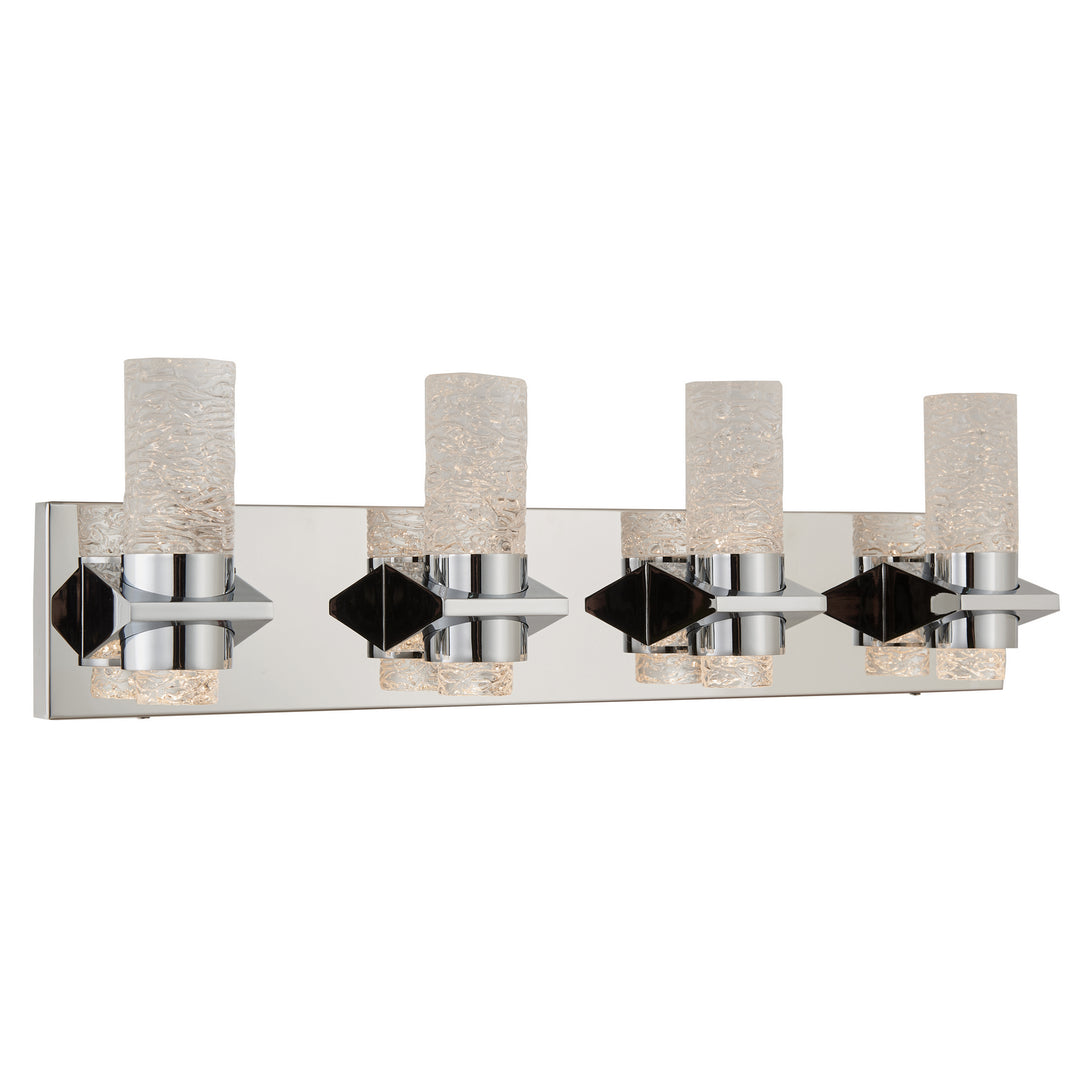 Abra Krypton 20074WV-CH Bath Vanity Light 26 in. wide - Chrome