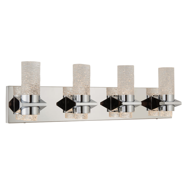 Abra Krypton 20074WV-CH Bath Vanity Light 26 in. wide - Chrome