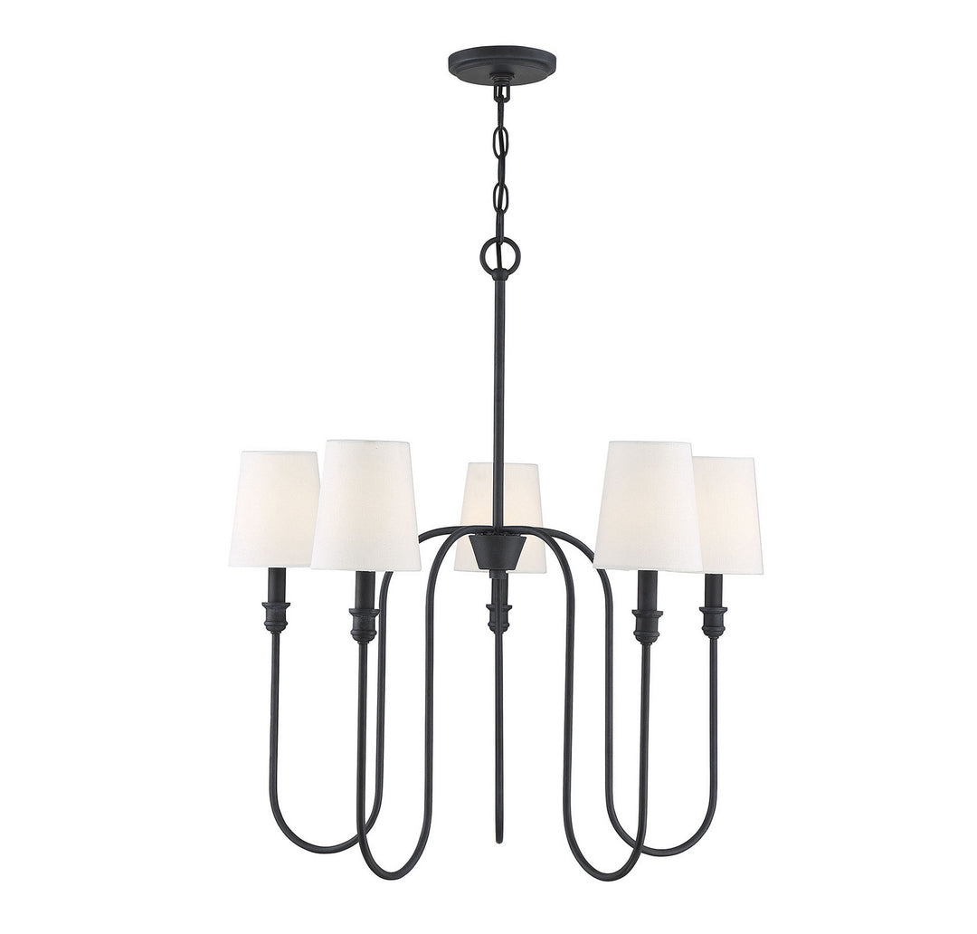 Meridian Mchan M10077AI Chandelier Light - Aged Iron