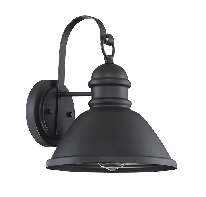 Meridian Lighting M50016BK Moutd One Light Outdoor Wall Sconce Outdoor Black