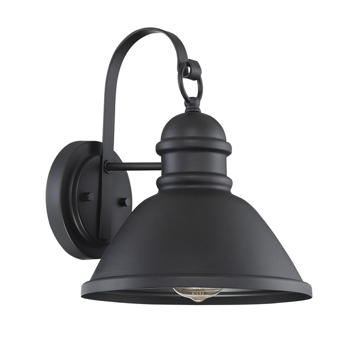 Meridian Lighting M50016BK Moutd One Light Outdoor Wall Sconce Outdoor Black